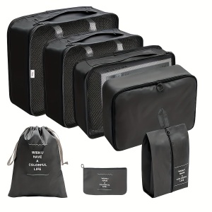 Set 7 genti de depozitare pentru calatorie, PMEK90914