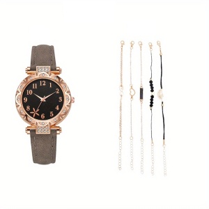 Set cadou ceas damă cu 5 brățări – Eleganță și stil, PMJF333808