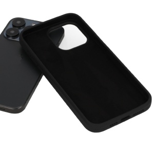 Silicone Lite Case for Samsung Galaxy S24 FE black - Img 3