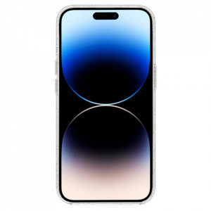 TEL PROTECT MagSilicone Clear Case for Iphone 15 Pro Max Glitter - Img 2