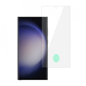 Tempered glass Blue Multipack (10 in 1) for SAMSUNG GALAXY S24 ULTRA (with fingerprint unlock) - Img 2