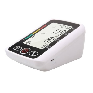 Tensiometru electronic de brat SMARTIX, Afisaj digital, 198 Memorii pentru 2 persoane, Functionare pe baterii si alimentare USB, Alb-Negru, AD3074 - Img 4