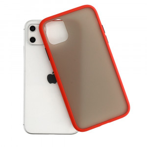 Vennus Color Button Bumper pentru Xiaomi Mi 10T/Mi 10T Pro 5G Rosu - Img 6