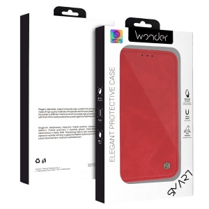 Wonder Smart Case for Samsung Galaxy S24 Ultra red, POK062473 - Img 8