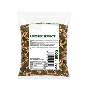 Amestec miez si seminte crude - 500 gr - Img 2