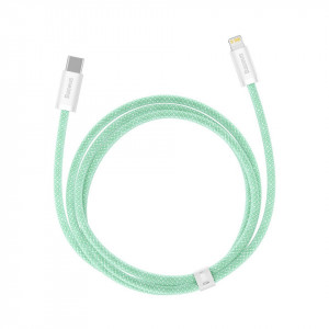 Baseus Cablu Dynamic - Tip C to Lightning - PD 20W 1 metre (CALD000006) green