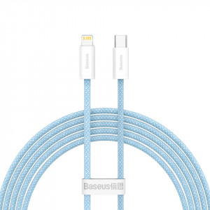 Baseus Cablu Dynamic - Tip C to Lightning - PD 20W 2 metri (CALD000103) Albastru - Img 3