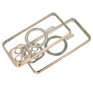 Bling Magsafe Case for Iphone 11 gold - Img 4