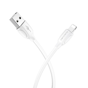 Borofone Cable BX19 Benefit - USB to Lightning - 2,4A 1 metre white - Img 2