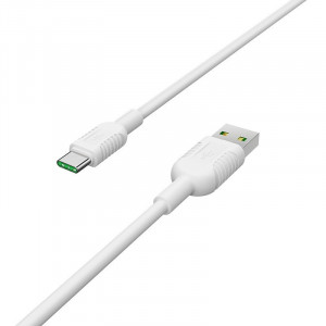 Borofone Cablu BX33 Billow - USB to Tip C - 5A 1,2 metri alb - Img 2