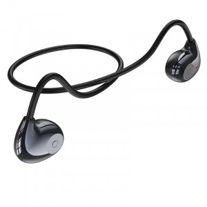 Borofone Sports earphones BE63 Talent Albastrutooth grey - Img 2