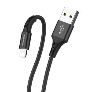 Cablu Borofone BX20 Enjoy - USB to Lightning - 2A 1 metru negru - Img 2