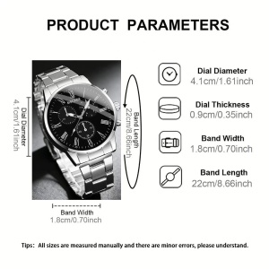 Ceas Quartz Business, pentru barbati, TM6VM6G5Q58V - Img 4