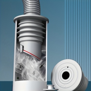 Dispozitiv anti-reflux și anti-miros pentru scurgerea bucătăriei – siguranță și igienă îmbunătățite, TMDC85084 - Img 4