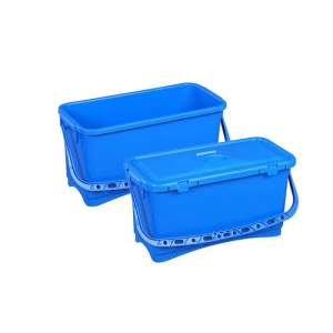 Galeata curatat geamuri 25L albastru cu maner, PMW01130B