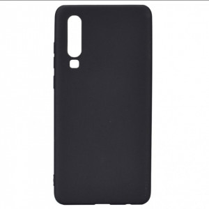 Husa Huawei Mate P30 Neagra din Silicon Premium Ultra Soft - Img 4