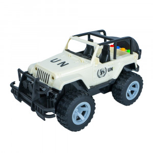 Jeep armata frictiune, cu baterii - Img 2