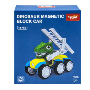 Jocuri constructii magnetic, 12 buc/set - Img 3