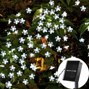 Lumini solare LED model floricele – Decor elegant pentru grădină, terasă și balcon, TMDA70011 - Img 7