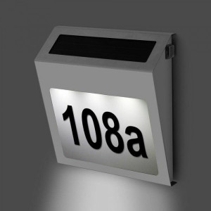 Numar LED pentru casa cu incarcare solara, PMHOLM36323