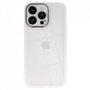Protective Lens Carcasa pentru Samsung Galaxy S23 Ultra white clear