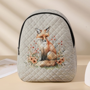 Rucsac damă Foxy cu model vulpe – Stil casual și adorabil, TMDQ718411