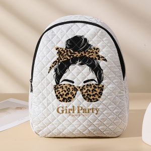 Rucsac damă Party Girl cu model– Stil casual și adorabil, TMHX746957