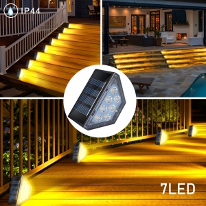 Set 6 lămpi solare LED pentru scări – Iluminat elegant și sigur pentru exterior, TMAF617397 - Img 7