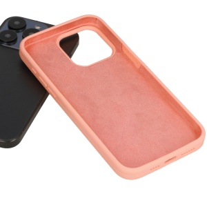 Silicone Lite Case for Samsung Galaxy A35 peach - Img 3
