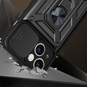 Slide Camera Armor Case for Samsung Galaxy A16 5G Black - Img 4