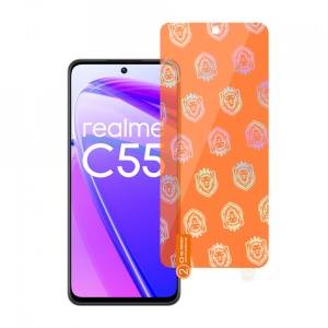 Tel Protect Best Flexible Hybrid Tempered Glass for REALME C55