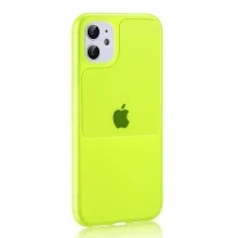 TEL PROTECT Window Husa pentru Iphone 12 Mini Lime