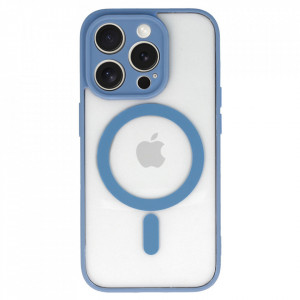 Acrylic Color Magsafe Case for Samsung Galaxy S23 light blue