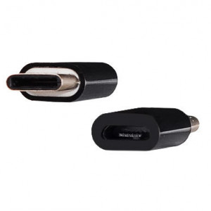 Adaptor - MicroUSB to Tip C - Negru