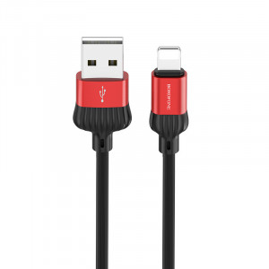 Cablu Borofone BX28 Dignity - USB to Lightning - 2,4A 1 metru rosu - Img 3