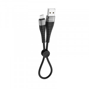 Cablu Micro-Usb Borofone BX32 Munificent - USB to Micro USB - 5A 0,25 metri, negru
