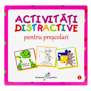 Carte de activitati pentru prescolari, nr. 2, 48 pagini