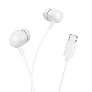Casti Borofone BM77 Delicious with microphone Type C white - Img 3