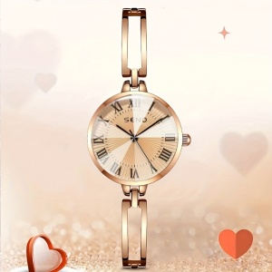 Ceas Quartz de dama, auriu, TMHR3273570 - Img 7