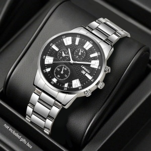 Ceas Quartz Elegant, Minimalist, unisex, cu data, TMNL3454032