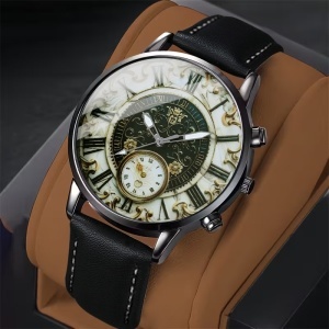 Ceas Quartz Retro, pentru barbati, TMNL10457528 - Img 6