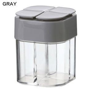 Dozator de condimente, cu 4 compartimente, gri, PMKH229467 - Img 4