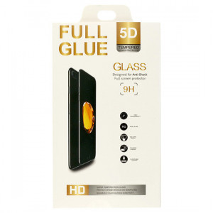 Folie de sticla Tempered Glass Full Glue 5D pentru OPPO A53 2020/A53S 2020/A33 2020, neagra, PROB02504