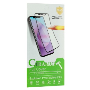 Folie Sticla Tempered HARD CERAMIC pentru MOTOROLA EDGE 20 5G Negru