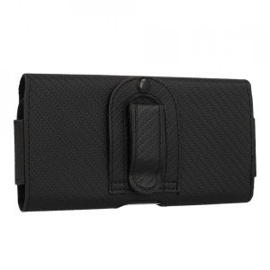 HIT Belt Holster (SIZE XXL) for Samsung S24 Ultra/A14 5G/Xiaomi Redmi 12C design 3 black (172x83mm) - Img 2