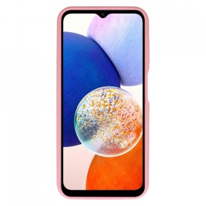 Husa Tel Protect Silicone Premium pentru Samsung Galaxy A14 4G/5G light pink - Img 2