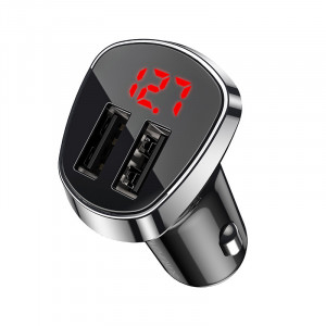 Incarcator auto Borofone BZ15 Auspicious - 2XUSB - 2.4A, Negru, ŁAD001441 - Img 8