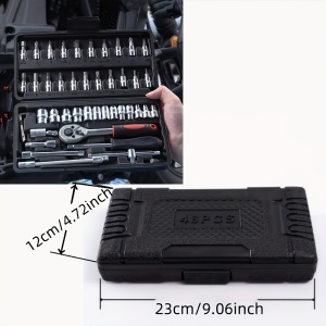Kit de biti Torx durabil pentru reparatii auto si casnice, Include cutie de stocare, TMRF534220 - Img 5