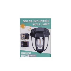 Lampa solara tip felinar 18W Smartix, Acumulator 1200mAh, Senzor 5-8M, Pentru exterior, Suport inclus, Panou solar inclinat, 600 Lumeni, Negru, AD1858 - Img 5