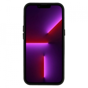 Leather 3D Carcasa pentru Iphone 14 design 1 Negru - Img 2